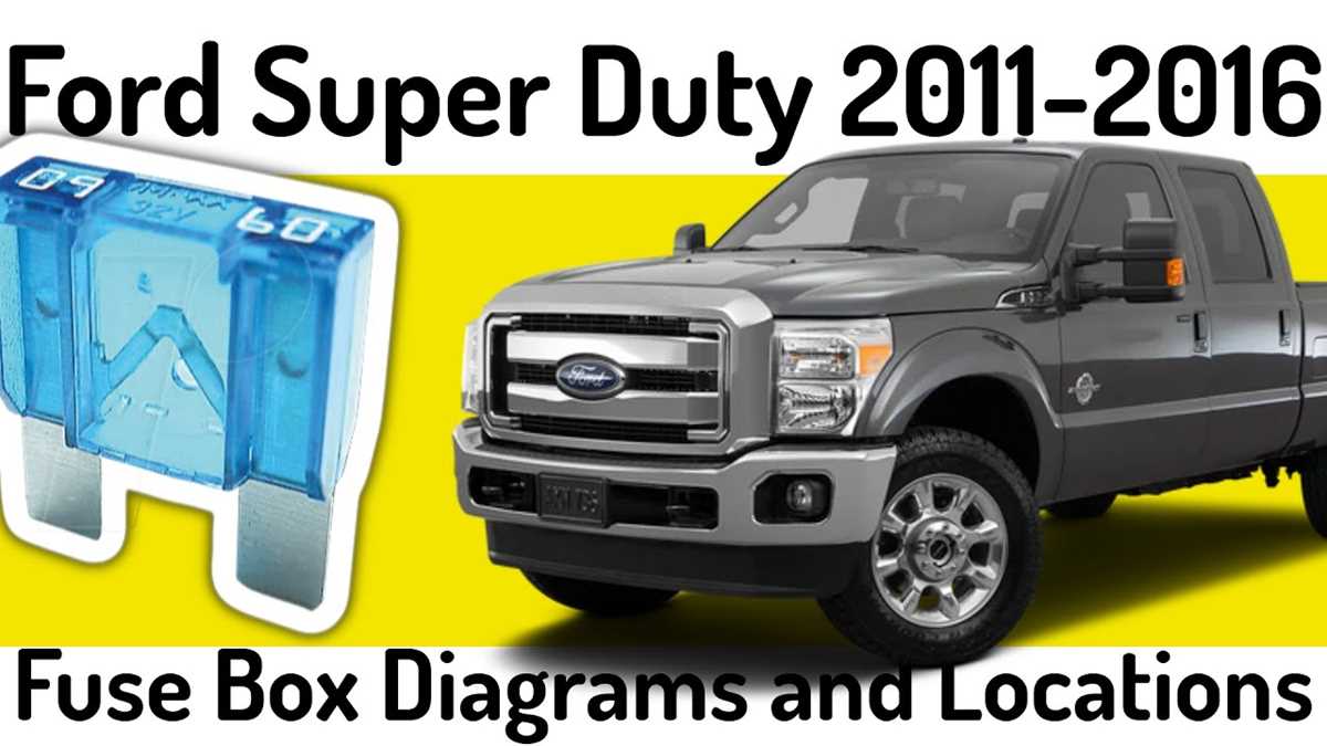 2011 ford f250 fuse diagram
