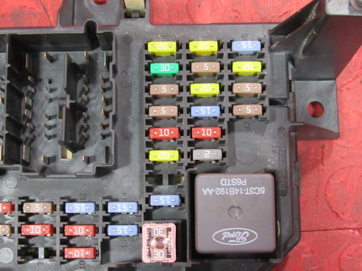 2011 ford ranger fuse box diagram