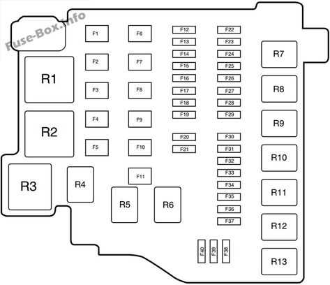 2011 ford transit fuse diagram