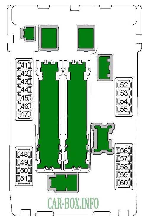 2011 infiniti g37 fuse box diagram