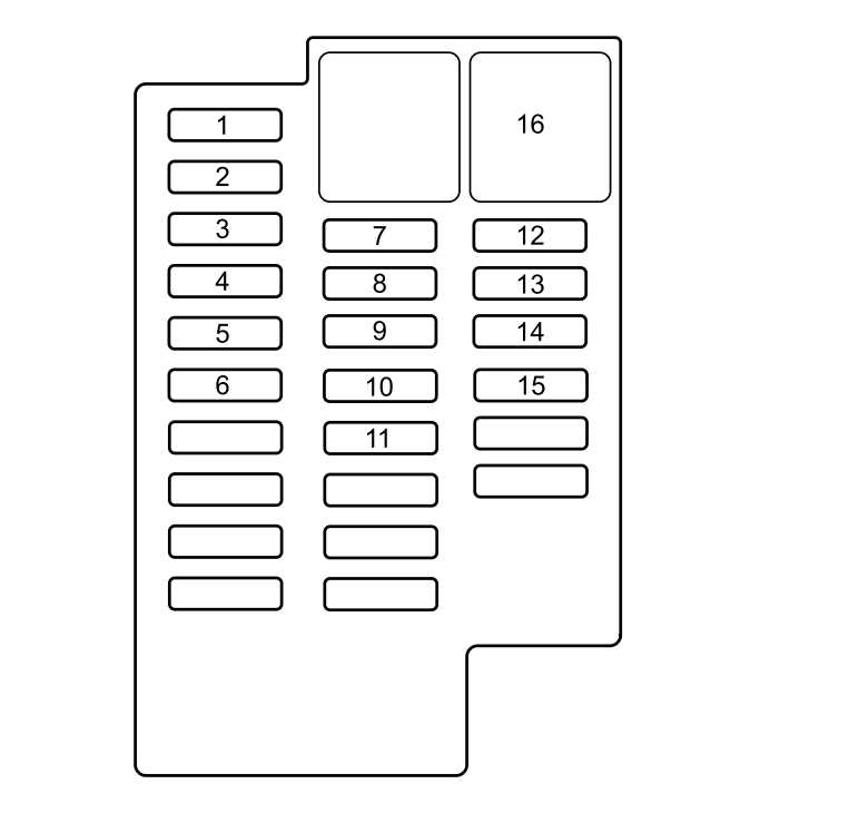 2011 mazda 6 fuse diagram