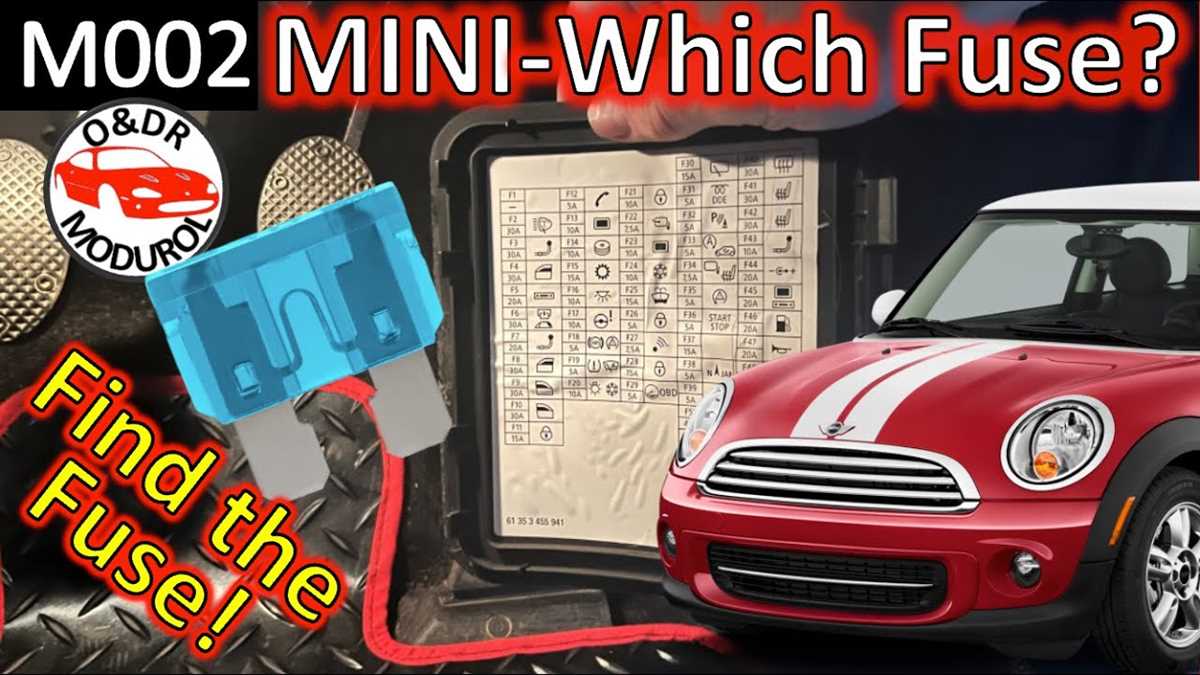 2011 mini cooper s fuse box diagram