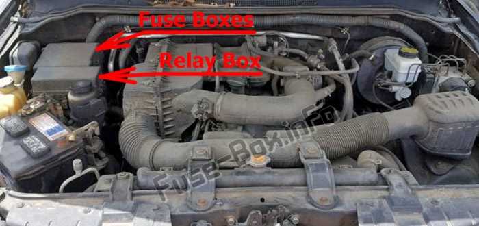 2011 nissan frontier fuse box diagram