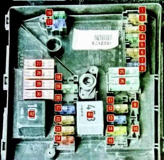 2011 volkswagen golf fuse box diagram