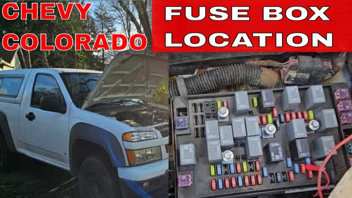 2011 chevy colorado fuse box diagram