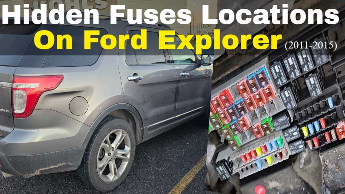 2011 explorer fuse box diagram