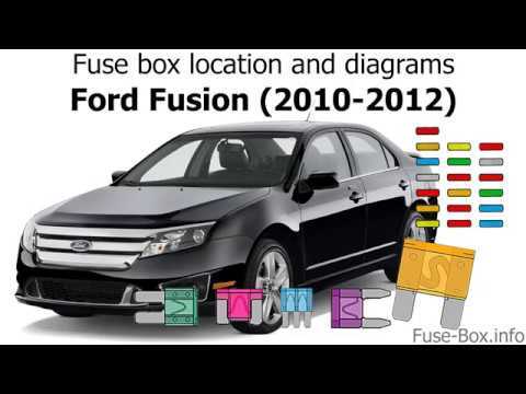 2011 ford fusion hybrid fuse box diagram