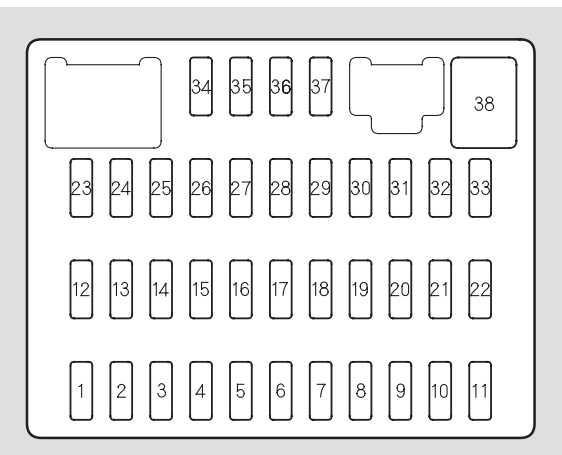 2011 honda civic fuse diagram