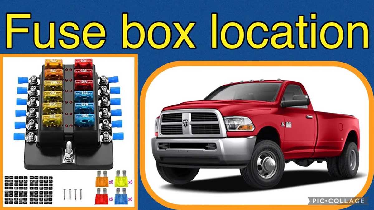 2011 ram 3500 fuse diagram