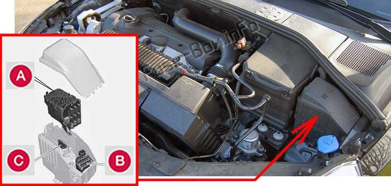 2011 volvo s60 fuse box diagram