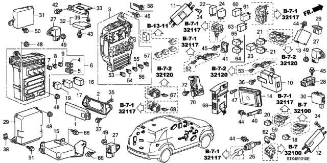 2012 acura mdx fuse box diagram