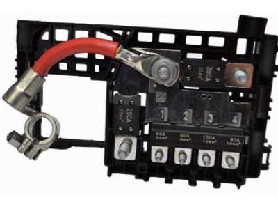 2012 cadillac srx fuse box diagram