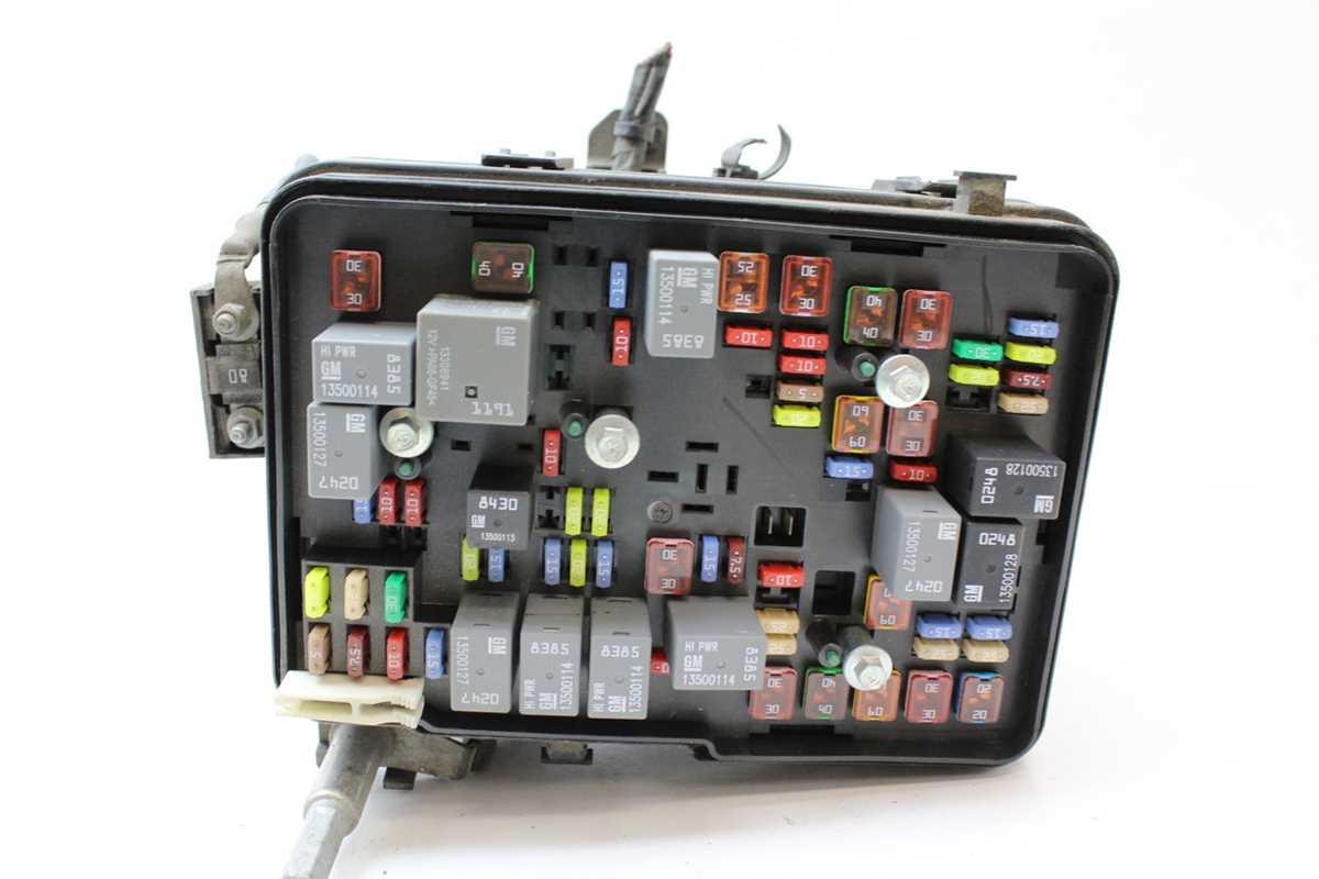 2012 chevrolet equinox fuse box diagram