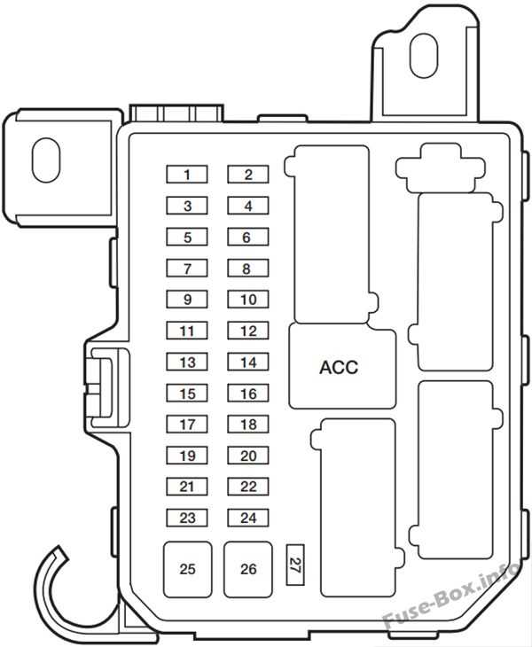 2012 ford escape fuse box diagram manual