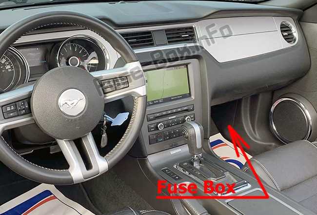 2012 ford mustang fuse box diagram
