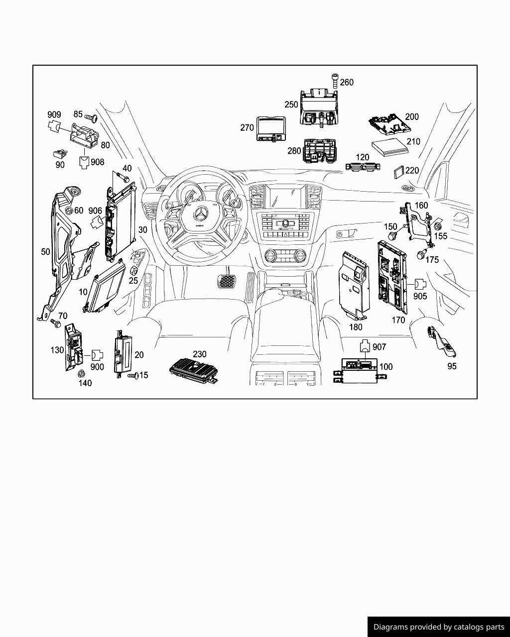 2012 mercedes gl350 fuse box diagram