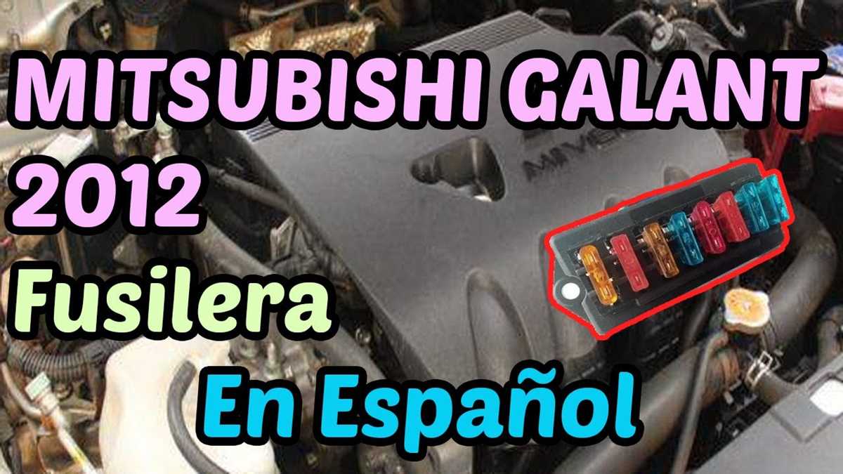 2012 mitsubishi galant fuse box diagram
