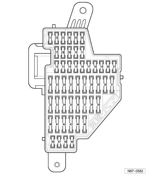 2012 vw golf 2.5 fuse box diagram