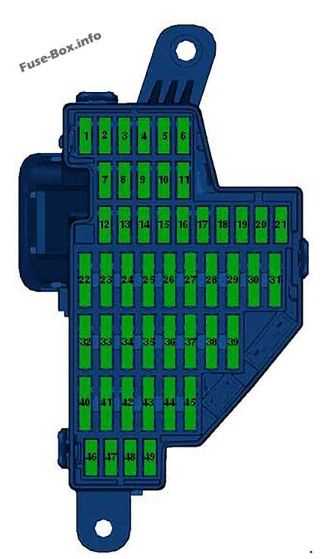 2012 vw passat under hood fuse box diagram