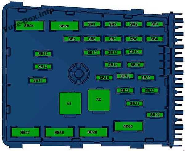 2012 vw routan fuse box diagram