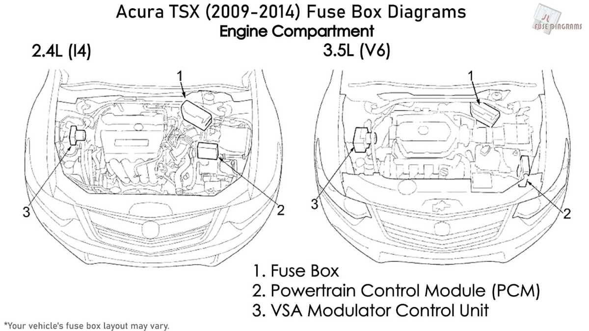 2012 acura tl fuse box diagram