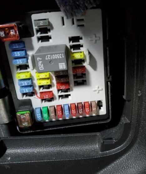 2012 chevrolet equinox fuse box diagram