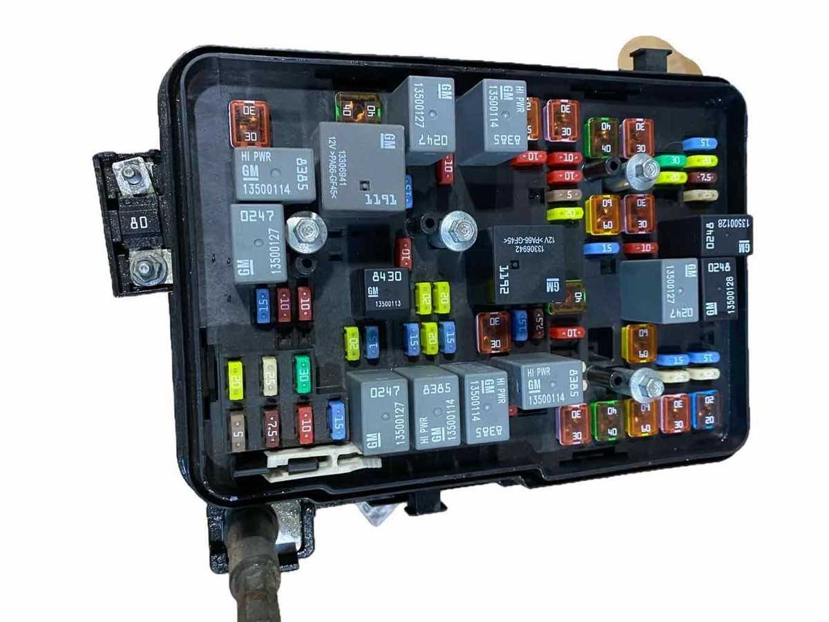 2012 gmc yukon fuse box diagram
