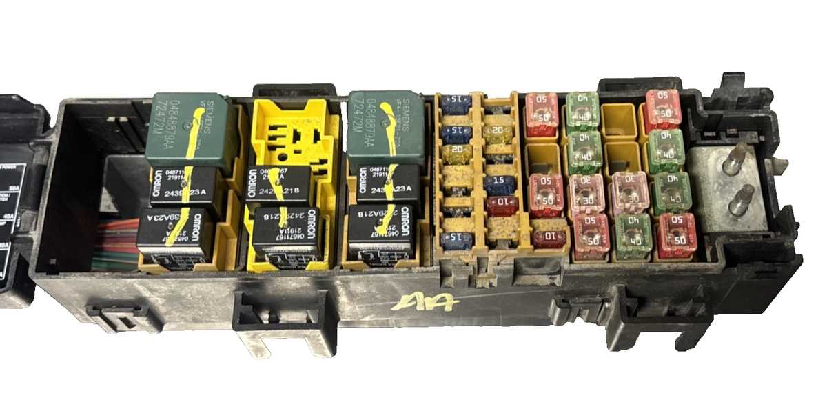 2012 jeep grand cherokee overland fuse box diagram