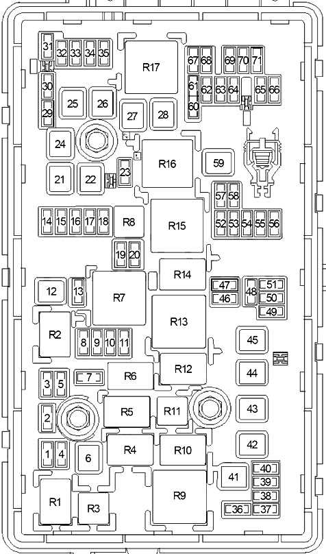 2012 malibu fuse diagram
