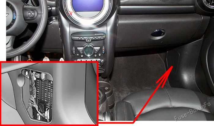 2012 mini cooper fuse diagram