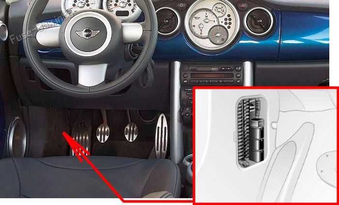 2012 mini cooper fuse diagram