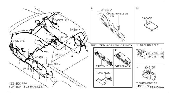 2012 nissan frontier fuse box diagram