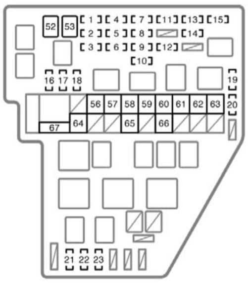 2012 toyota sienna fuse diagram
