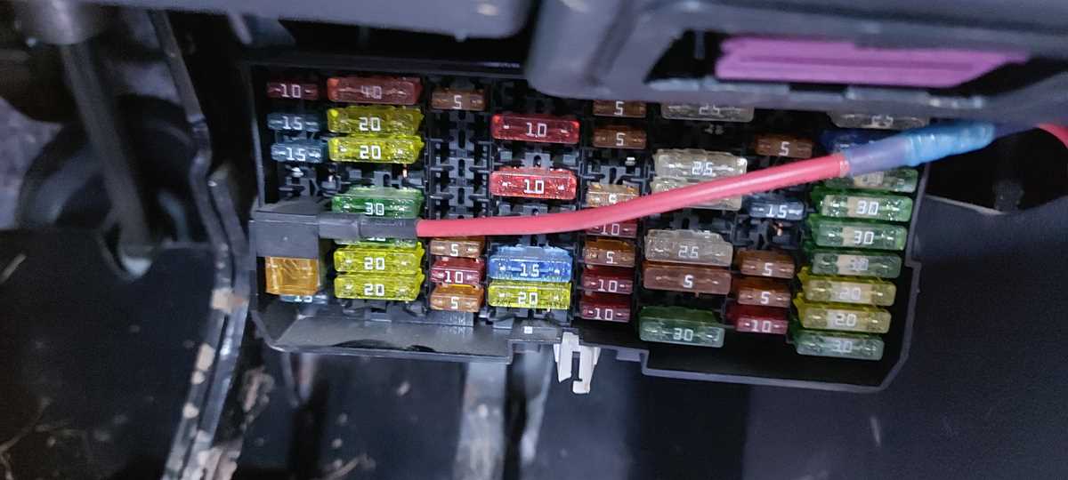 2012 vw amarok fuse box diagram
