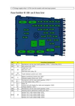 2012 vw golf 2.5 fuse box diagram
