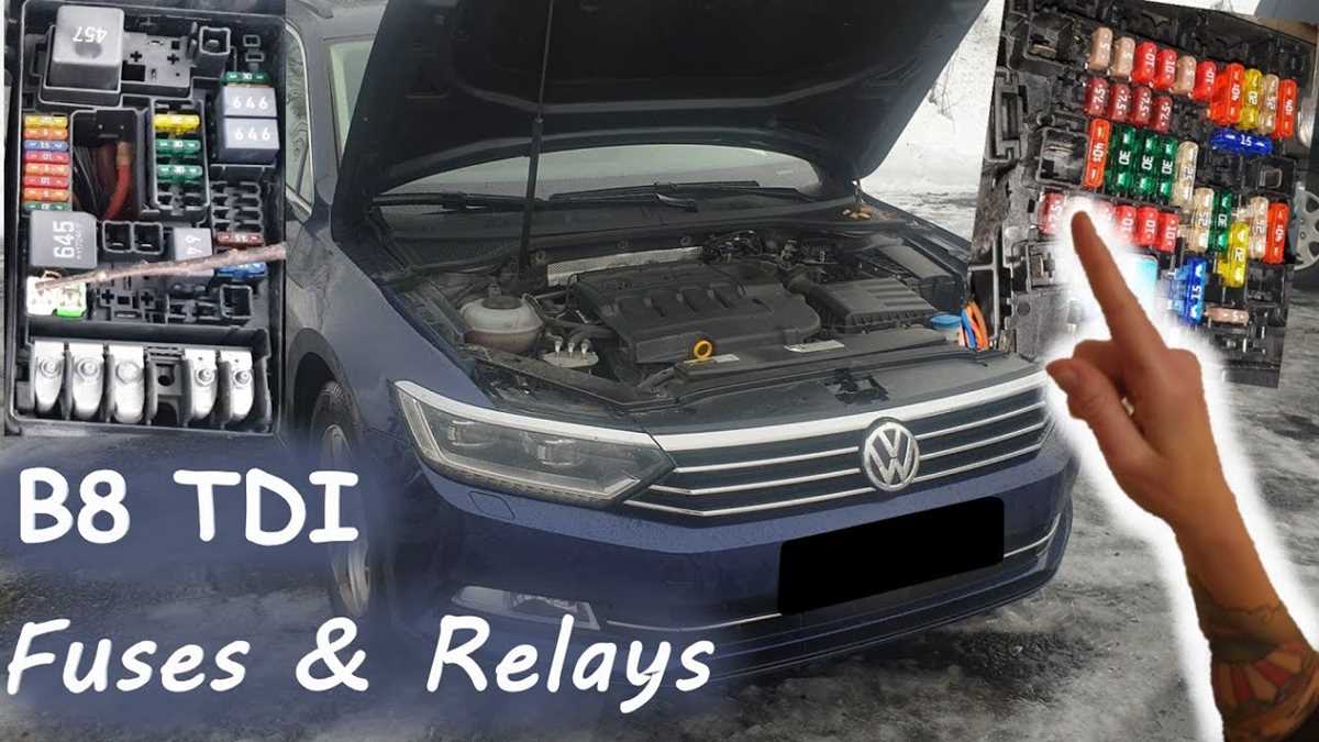 2012 vw passat fuse diagram