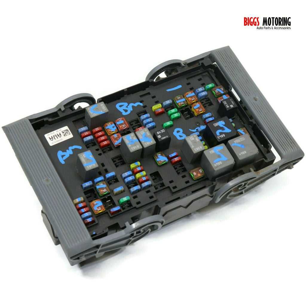 2013 chevy silverado fuse diagram