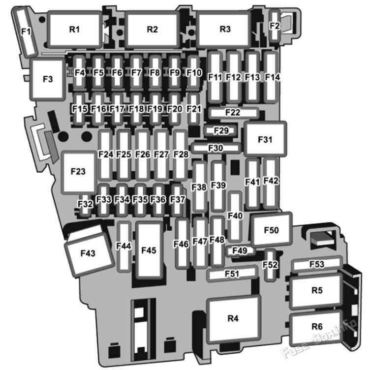 2013 fuse box diagram jetta