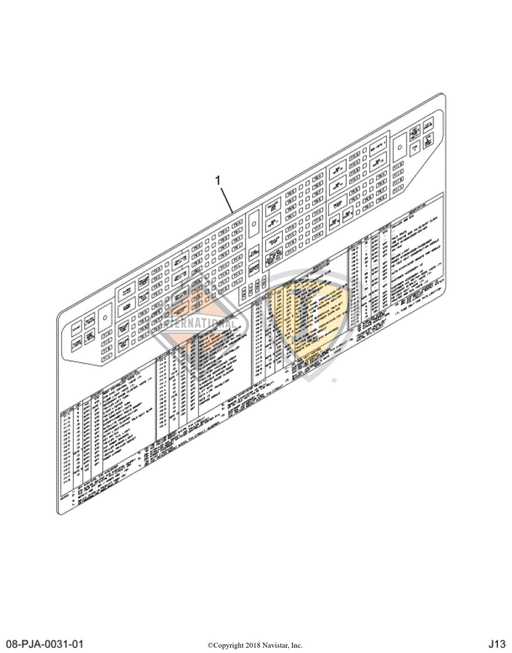 2013 international prostar fuse box diagram