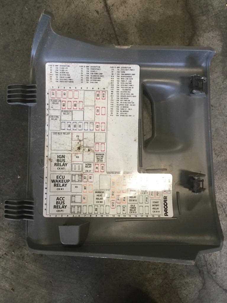 2013 kenworth t680 fuse diagram