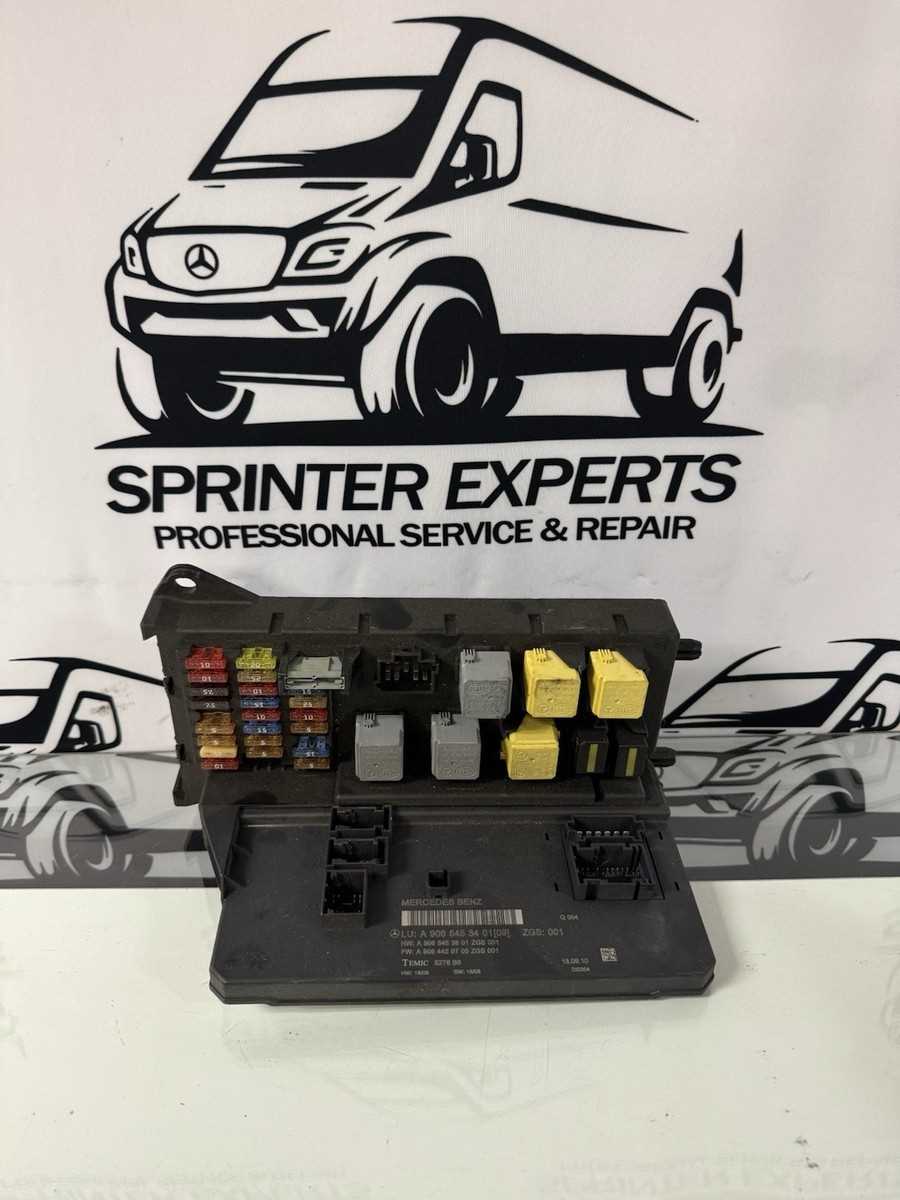 2013 mercedes sprinter 2500 fuse box diagram