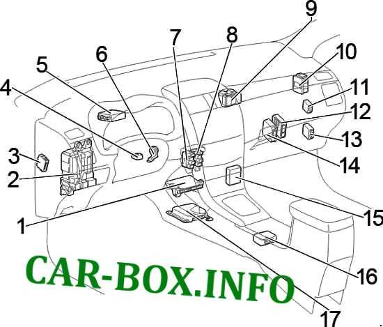 2013 toyota corolla s fuse box diagram