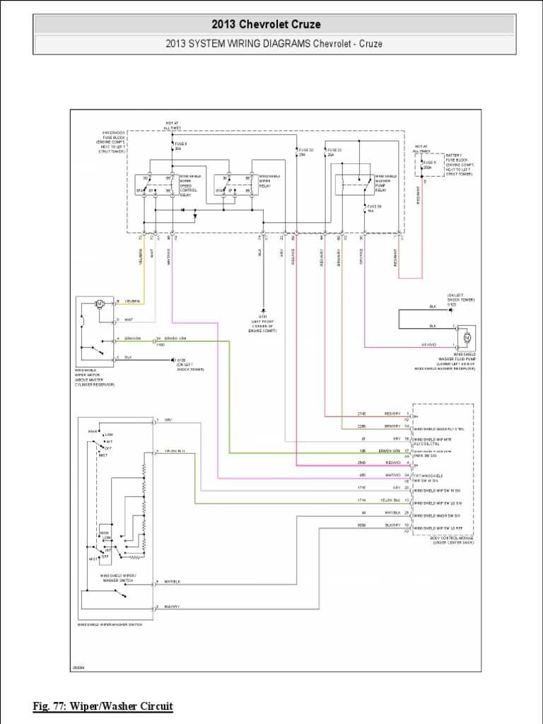 2013 chevy cruze fuse diagram