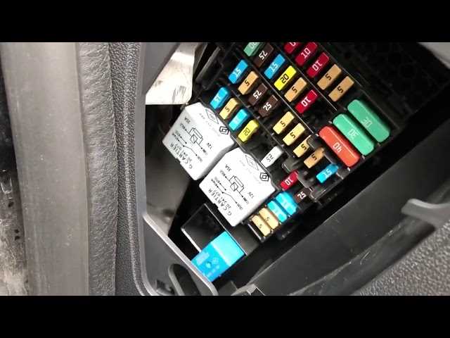 2013 dacia sandero fuse box diagram