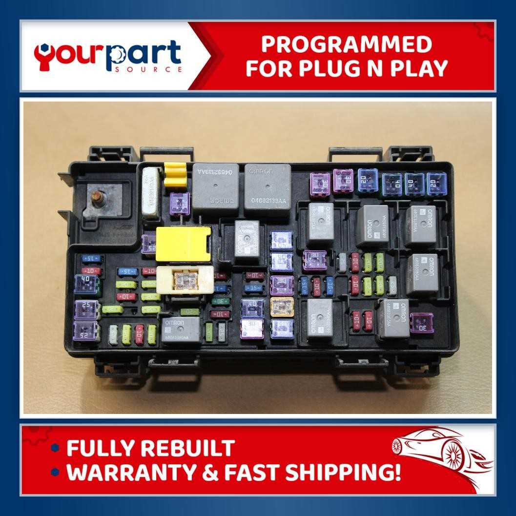2013 dodge grand caravan fuse box diagram