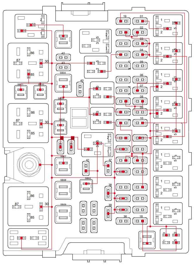 2013 f350 fuse panel diagram