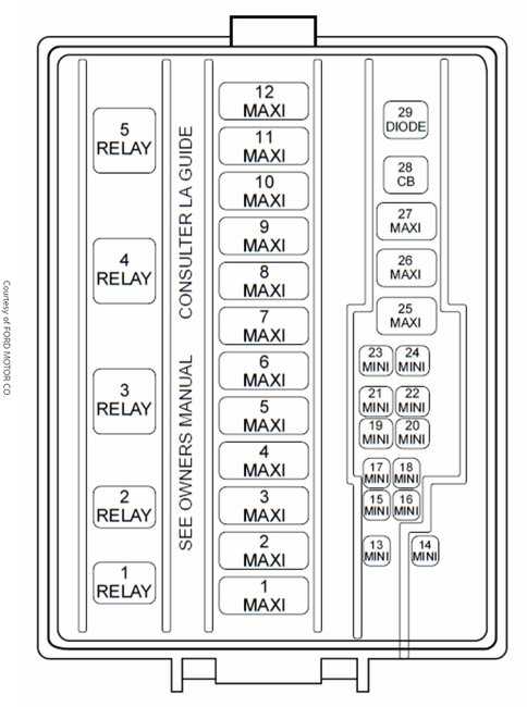 2013 ford mustang v6 fuse box diagram