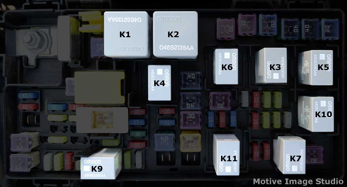 2013 jeep jk fuse box diagram
