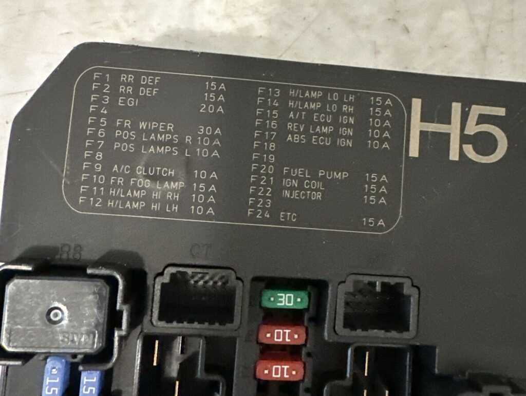 2013 nissan cube fuse box diagram