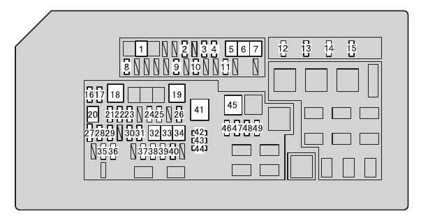 2013 toyota 4runner fuse box diagram